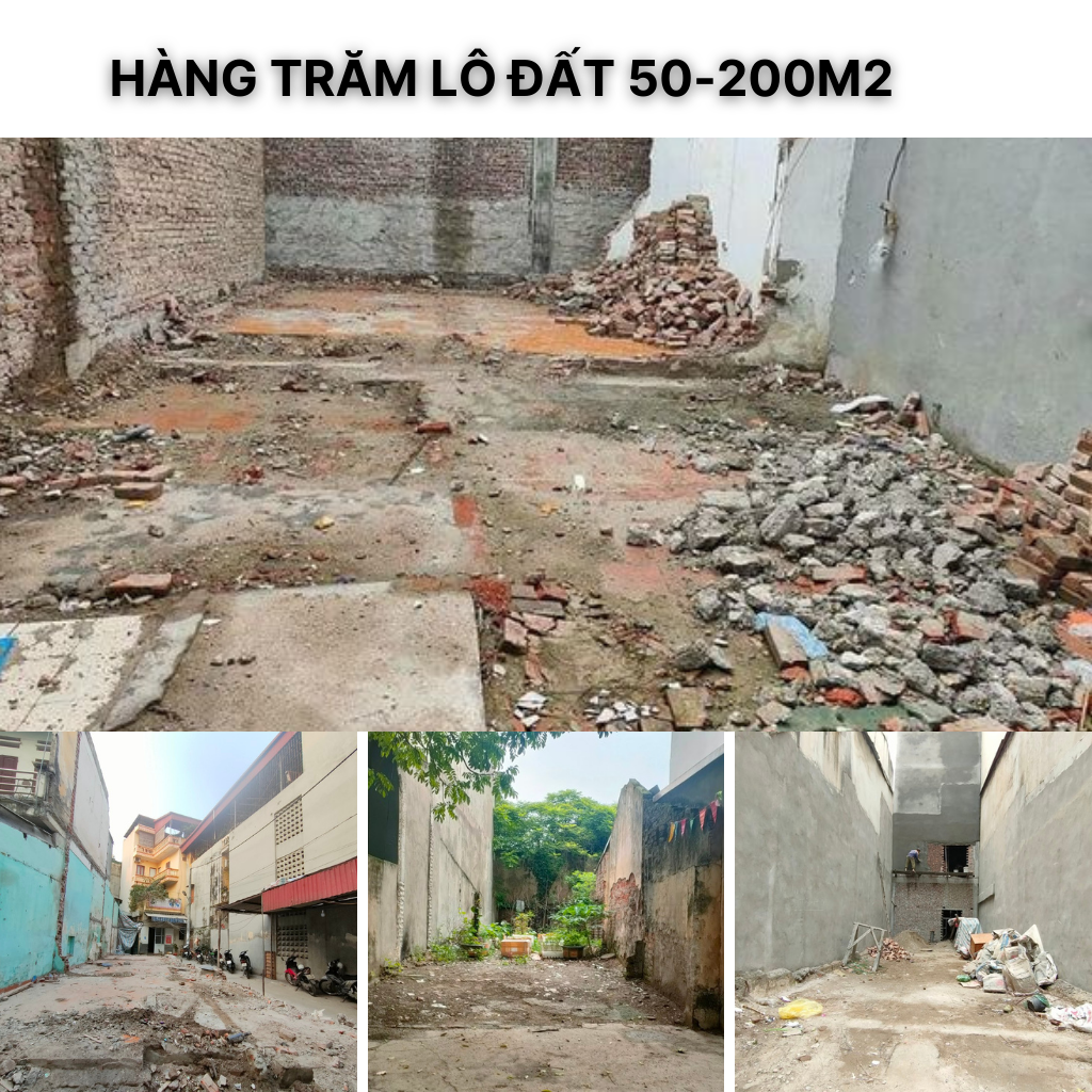 Bán đất xây nhà cho thuê